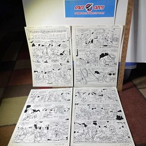 Original Comic Art Tiny Toons Adventures #6 Rabbit Hood 4 Pg Nate Butler - Bild 1 von 5