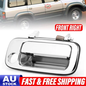 Right Front Outer Door Handle Chrome For Toyota Land cruiser 80 Series 1990-1998 - Picture 1 of 12