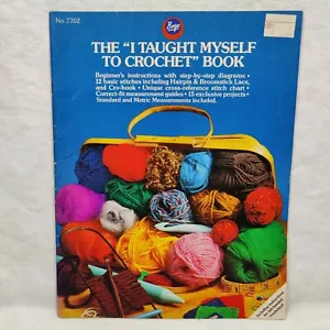 RARE 1975 Vtg LEARN TO CROCHET BEGINNER INSTRUCTIONS Tips Boye Book No. 7702 - Picture 1 of 24
