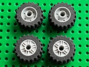 4 x Lego Rad Reifen 30,4 x 14 Ref 55981c05 / Set 60125 60161 21104 79116 6864 - Bild 1 von 1