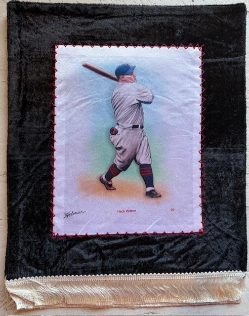 2008 Hack Wilson Helmar Brewing Company Large 11x14 Silks Limited - Image 1 of 1