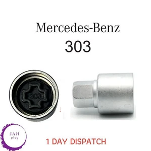 Master Sécurité Verrouillage Roue Boulon Clé 303, 17mm Prise Pour Mercedes A C E - Bild 1 von 6