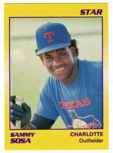 Sammy Sosa - Charlotte Rangers (Minor League Baseball Card) 1990 Star # 61 MT - Picture 1 of 1