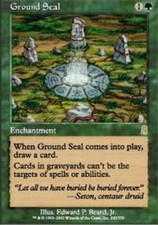 Ground Seal ~ Heavily Played Odyssey MTG Magic UltimateMTG Green Card
