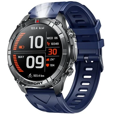 Smartwatch Sportuhr Armbanduhr mit Bluetooth Telefonfunktion 152" Smart Watch... - Bild 1 von 4