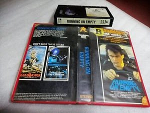 RUNNING ON EMPTY: RARE 1982 BETA 1st Issue Ozploitation Muscle Car Movie - DRAMA - Picture 1 of 1