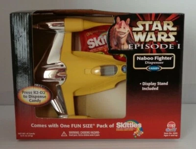 Star Wars Episodio 1 NABOO STARFIGHTER Dispensador Mandaloriano Libro de Boba Fett Foto 1 de 4