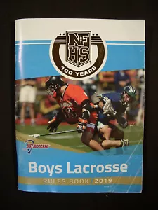 ️ 2019 Jungen LACROSSE Regelbuch NFHS LAX Nation Federation High School ️ - Bild 1 von 4