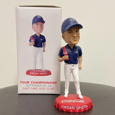 Jordan Spieth 2017 East Lake Golf Club Tour Championship Bobble Head Coca Cola Cover