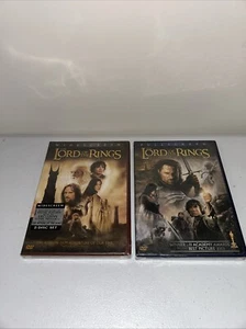 Lord Of The Rings DVD Lot Of 2- 2 Towers, Return Of King New Sealed - Picture 1 of 7