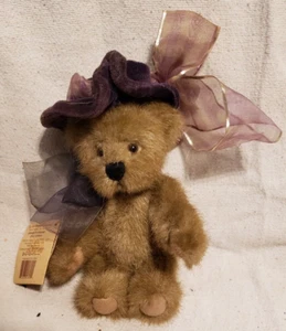 Boyds Best 918443 Bernadette Debearvoire Bear with Tags 7" A7 - Picture 1 of 3