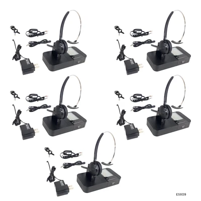 Jabra Pro 9470 Wireless Headset BT Touch Screen Base & Accessories Lot(5) E5809 - Image 1 of 4