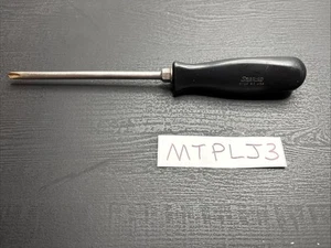 Snap On Tools VINTAGE STDP63 #3Phillips Tri-Lobe Triangle Black Screwdriver - Picture 1 of 15