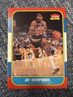 1986-87 Fleer #49 Jay Humphries Phoenix Suns Set Break - Image 1 of 2