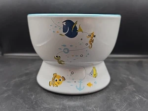 Pet Friendly Chewy Cat Food & Water Bowl Stoneware Dish Disney "Finding Nemo" - Picture 1 of 8
