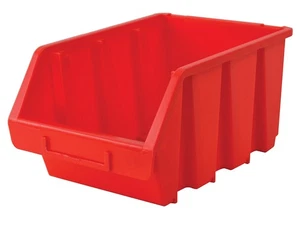  Cubo de almacenamiento Faithfull entrelazado tamaño 3 rojo 170 x 240 x 126 mm FAITBBIN3 - Imagen 1 de 1