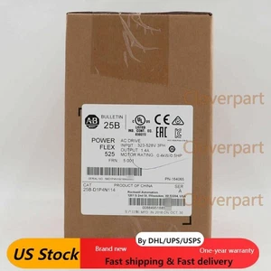 25B-D1P4N114 AB PowerFlex 525 25B-D1P4N114 0.4kW 0.5Hp AC Drive 25BD1P4N114 - Picture 1 of 4