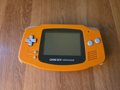 Nintendo Game Boy Advance AGB-001 GBA - Spice Orange - Rare Import Tested Works - Image 1 of 4