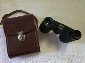 Sportglas  in Originaltasche - DDR  - Bild 1 von 8