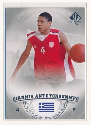GIANNIS ANTETOKOUNMPO 2013-14 SP AUTHENTIC #36 RC ROOKIE *MILWAUKEE BUCKS* - Image 1 of 2