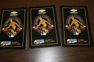 Colorado Rockies 2007 World Series Roberto Clemente 3 Award Programs - Picture 1 of 2