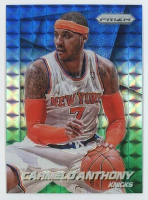 2014-15 Panini Prizm AZUL/VERDE Carmelo Anthony Knicks #89 C23 Foto 1 de 2