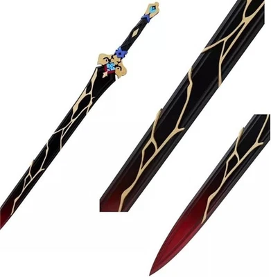 39,5” Espuma Preta Honkai: Espada Trilho Estelar Anime Cosplay Fantasia Prop Colecionável - Imagem 1 de 4