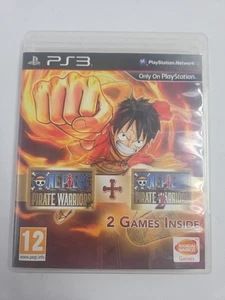 One Piece Pirate Warriors 1+2 PS3 Region Free Works in US Tested VG Complete - Picture 1 of 6