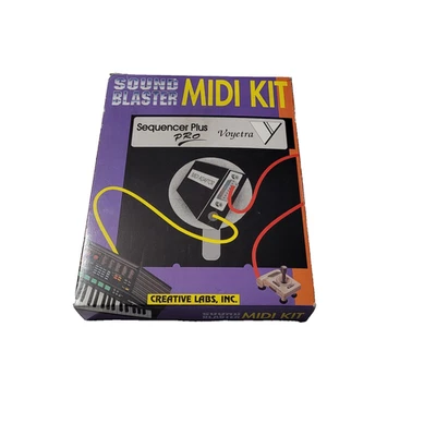 Creative Labs Inc. Sound Blaster MIDI Kit Voyetra Sequencer Plus NEW - Image 1 of 4