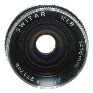 Switar 16mm f/1.8 Lens fits Bolex H16RX caps case - Picture 1 of 10