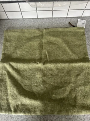 NEW! Pottery Barn Everyday Linen Pillow Cover 20" X 20" in Peridot - Image 1 of 4