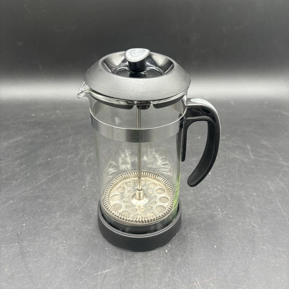 Prensa francesa Trudeau de 1 litro con cuerpo de vidrio de borosilicato negra Foto 1 de 4