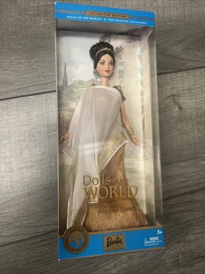 NEW BOXED Dolls of The World Princess of Ancient Greece Barbie Doll 2003 Mattel - Image 1 of 3