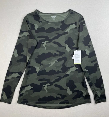 Old Navy Active Women’s Camo Long Sleeve Top Shirt NWT Size Small Athleisure - Image 1 of 4