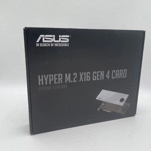 ASUS Hyper M.2 X16 PCIe 4.0 X4 Expansion Card - Afbeelding 1 van 4