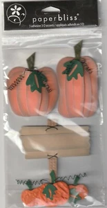 RAR! Vintage Paperbilities PICKA PUMPKIN Patch Schild 98737 schneller kostenloser Versand! - Bild 1 von 1