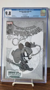 Amazing Spider-Man #35 CGC 9.8 1:100 Disney 100 Sciarrone B&W Sketch Cover 011 - Picture 1 of 4