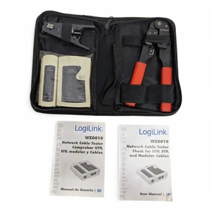 Logilink WZ0010 Testeur De Câble Avec Unité Distante Pour RJ11, RJ12 Et RJ45 - Bild 1 von 3
