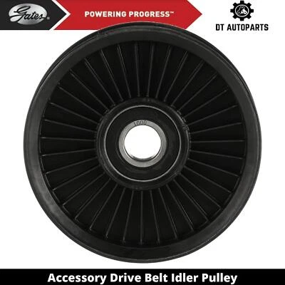 For 1990-1991 GMC R2500 Suburban 5.7L V8 GAS Drive Belt Idler Pulley Gates - Image 1 of 4