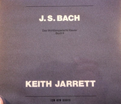 J.S.Bach - El piano bien templado, libro II, Keith Jarrett, 2 CD - CD, EN MUY BUEN ESTADO Foto 1 de 2