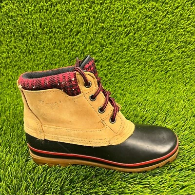 Bass Matterhorn Womens Size 7M Brown Hiking Outdoor Leather Lace Up Duck Boots - Image 1 of 4