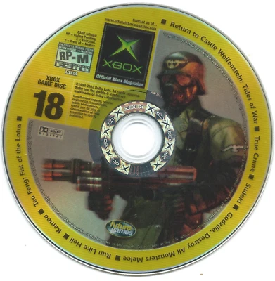 Official Xbox Magazine 18 (May 2003)  Just the Demo Disc, FREE SHIPPING USA - Image 1 of 2