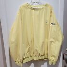 Polo Ralph Lauren Size XXL  Windbreaker Golf Jacket Yellow Logo Nylon Vintage 