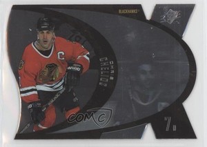 1997-98 SPx Steel Chris Chelios #9 HOF