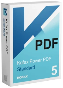 Kofax Power PDF Standard 5.0 - 1 PC / Gerät Dauerlizenz Vollversion Windows - Bild 1 von 1
