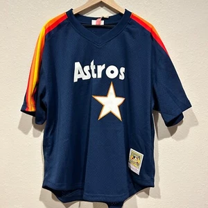 NWT Mitchell & Ness Houston Astros Nolan Ryan Jersey Mens Size 2XL - Picture 1 of 14