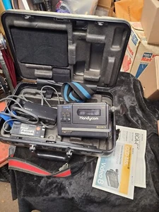 Vintage SONY Model CCD-M8u Video 8 Handycam Video Camera Recorder With Case Read - Picture 1 of 15