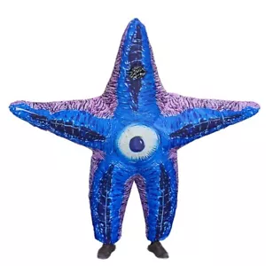 Inflatable Starfish Costume Teen/Adult Halloween Party Outfit Funny Cosplay Suit - Picture 1 of 8