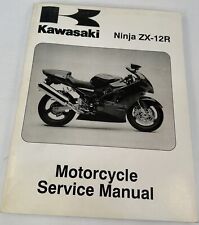 2000 2001    Kawasaki Ninja ZX-12 Motorcycle Service Manual 99924-1253-03