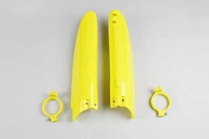 Gabelschutz Gabelprotektoren fork guards passt an Suzuki Rm 125 250 99-03 gelb - Bild 1 von 6